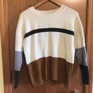 Colorblock Sweater